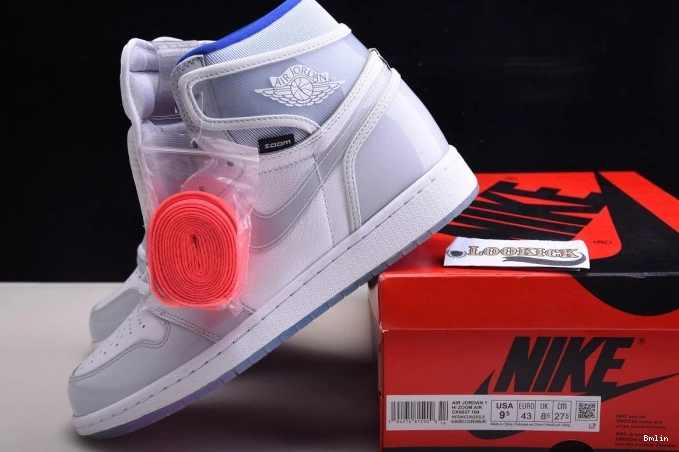 Bmlin Racer High Retro Jordan CK6637-104 Air Zoom 1 Blue White 0716